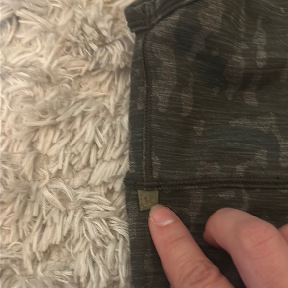 lululemon athletica Camo Sports Bra - Black and Gray - Picture 3 of 3